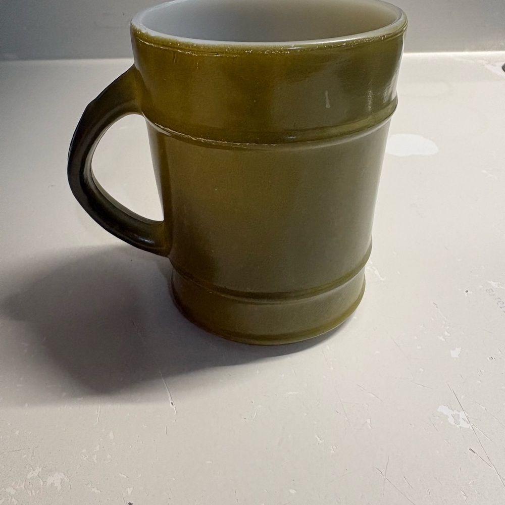 Fire King Barrel Mug Vintage